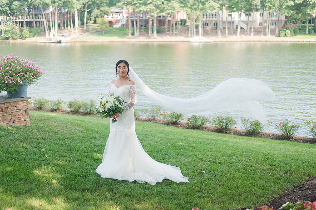 Fawn Lake Country Club wedding bride