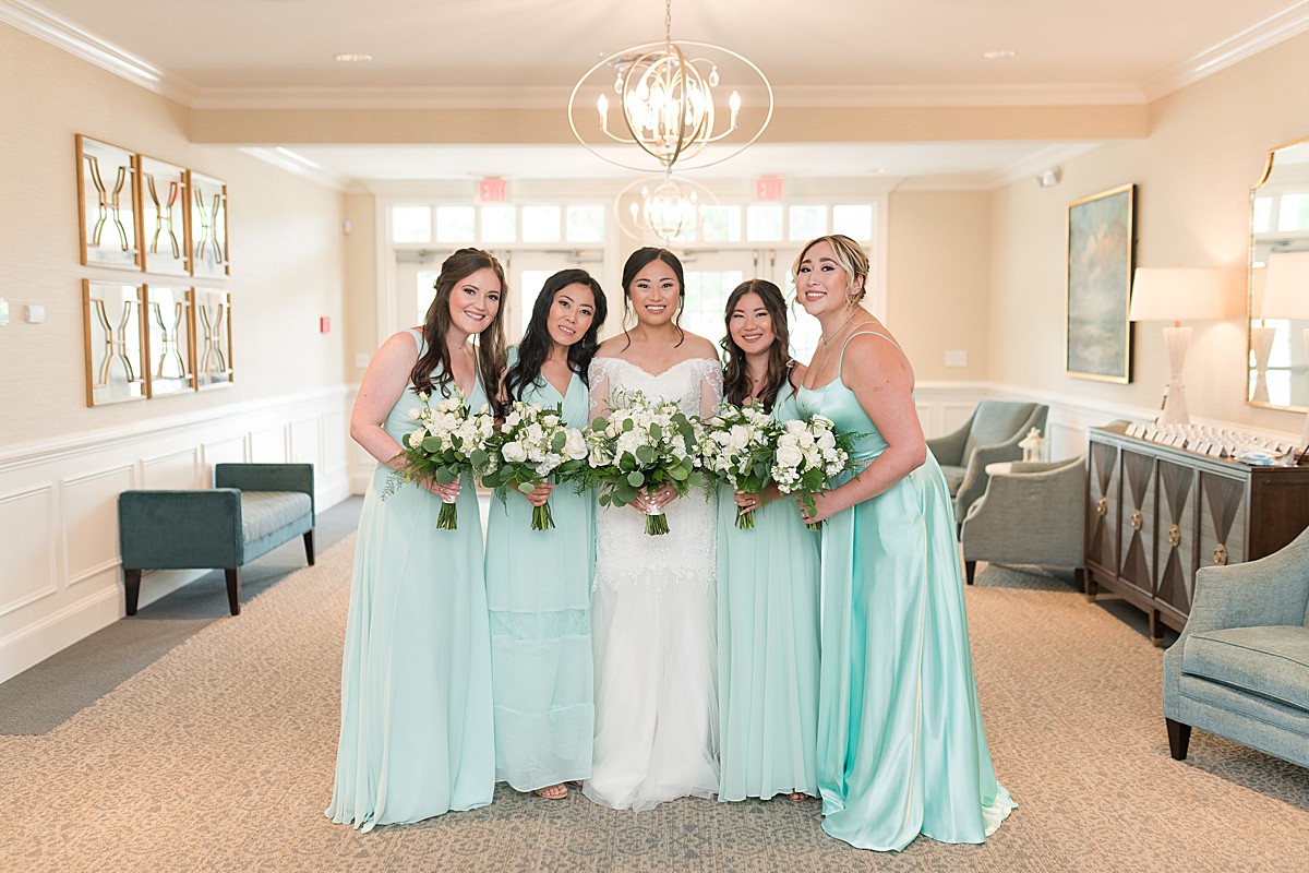 Fawn Lake Country Club wedding bridesmaids