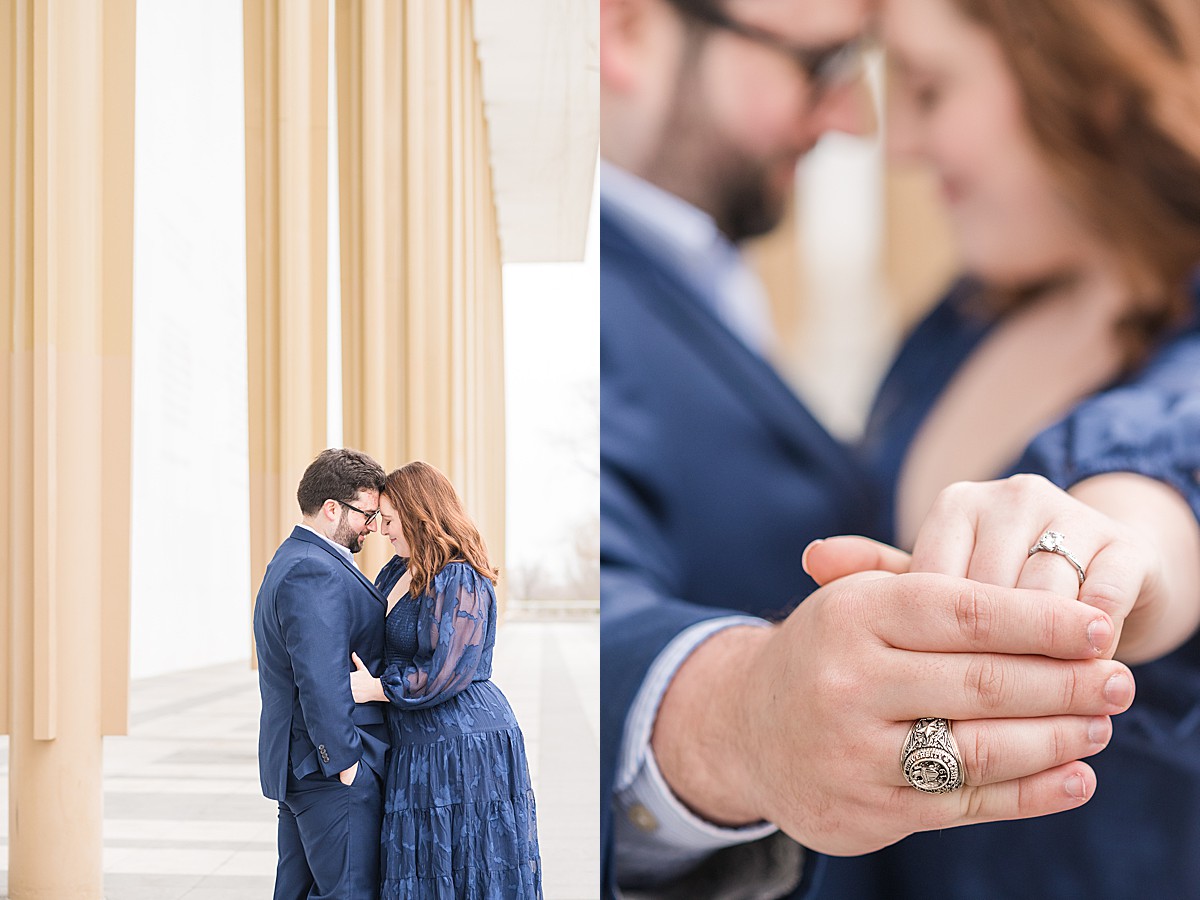 DC engagement photos at Kennedy Center