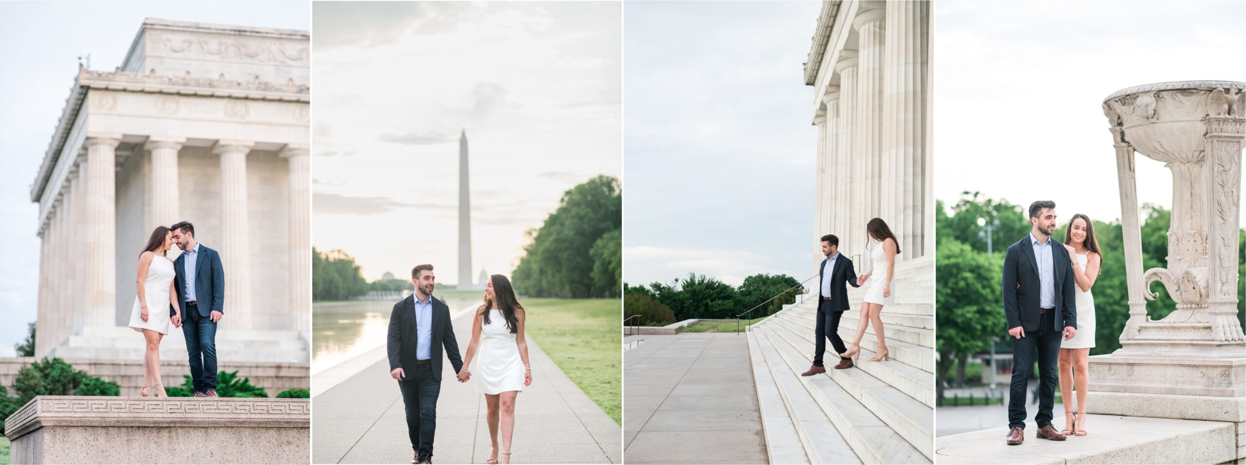 Lincoln Memorial Engagement Photos