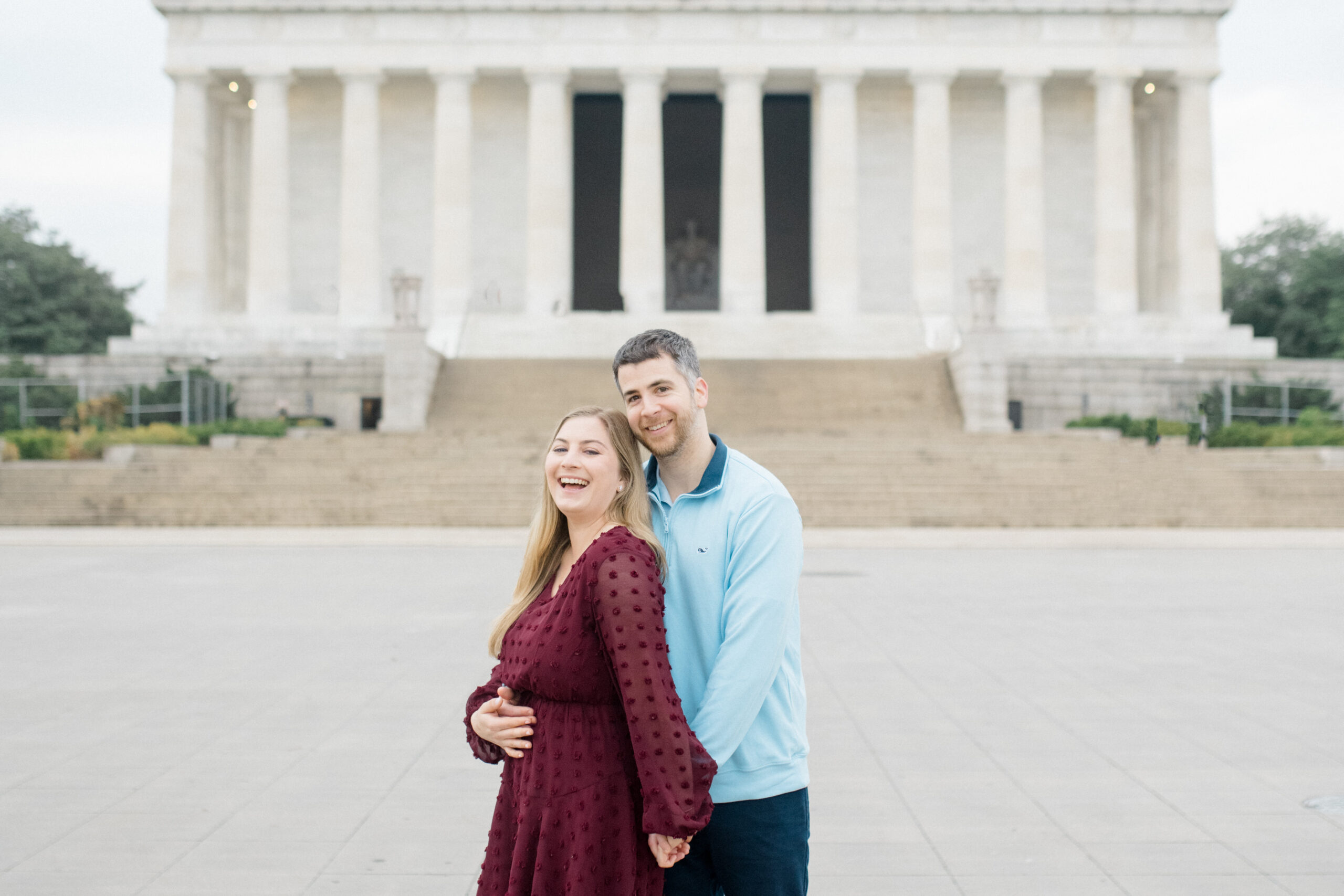 Lincoln Memorial Engagement Photos