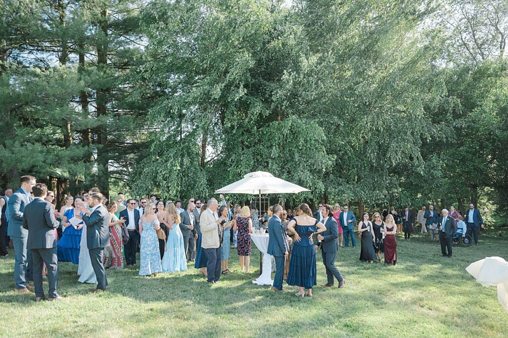 Silverbrook Farm wedding reception